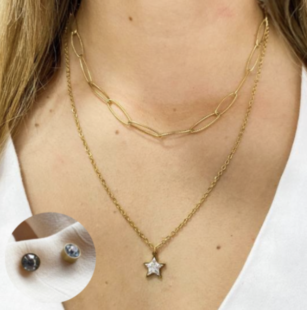 Juego Aretes y Collar WA74